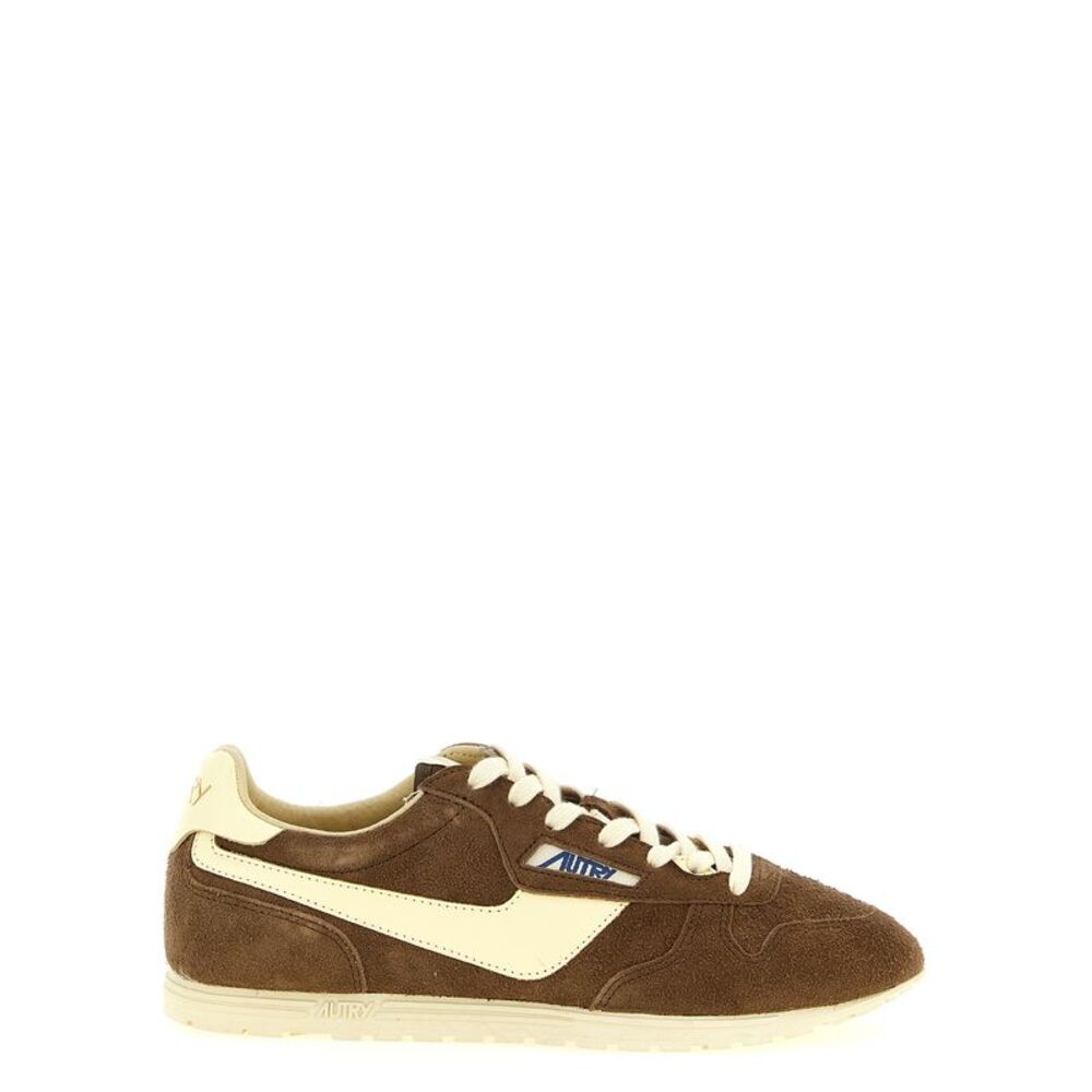Autry Brown Cowhide Athletic Men's Sneakers